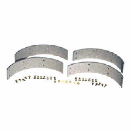 AFTERMARKET Fits John Deere brake lining kit linings & rivets A G 60 70 620 720, 73 RE235937